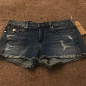 True Religion Cut Off Shorts